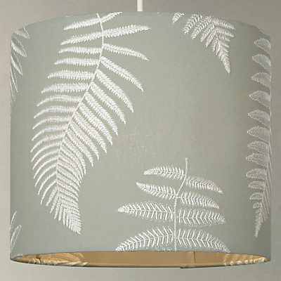 Sanderson Fern Emb Lampshade Pebble Sanderson Fern Emb Lampshade Pebble